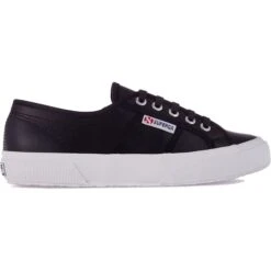 Superga Mens 2750 EFGLU Trainers - Black White