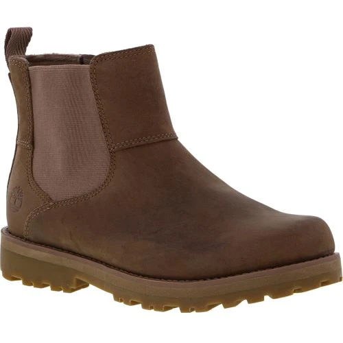 Timberland Womens Junior Courma Kid Chelsea Boots - Brown 3 Timberland Womens Junior Courma Kid Chelsea Boots - Brown