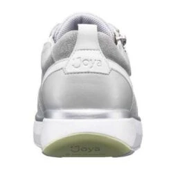 Joya Womens Laura Casual Leather Trainers - Light Grey -Fashion Shoe Store 962sne d 11