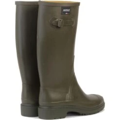 Aigle Mens Cessac Wellington Boots - Kaki -Fashion Shoe Store Aigle Cessac Kaki 3 7