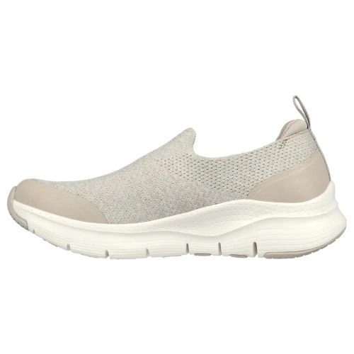 Skechers Womens Arch Fit Quick Start Trainers - Taupe 6 Skechers Womens Arch Fit Quick Start Trainers - Taupe - Image 4