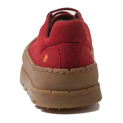 Art Mens Womens 1173 Blue Planet Chunky Shoes Trainers - Red 6 Art Mens Womens 1173 Blue Planet Chunky Shoes Trainers - Red - Image 4