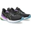 Asics Womens GT-1000 12 Running Shoes - Black Glow Yellow -Fashion Shoe Store Asics GT 1000 12 BkGlowYellow 4 7