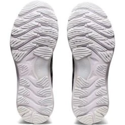 Asics Mens Gel Nimbus 23 Knit Running Shoes - Sheet Rock Black -Fashion Shoe Store Asics Nimbus23 KnitGyRockBlack 7 13