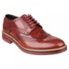 Base London Mens Woburn Brogue Shoe - Hi Shine Tan -Fashion Shoe Store BaseLondon Woburn HiShineTan 1 7