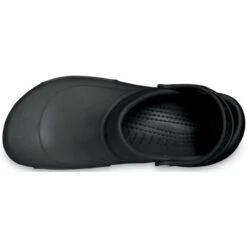 Crocs Mens Womens Bistro Clogs Non Slip Chef Work Shoes - Black -Fashion Shoe Store Bistro Black 3 10
