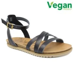 Blowfish Malibu Womens Maylie Sandals - Black Dyecut Amazon