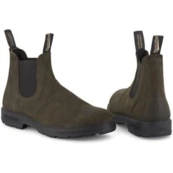 Blundstone Mens 1615 Chelsea Boots - Dark Olive -Fashion Shoe Store Blundstone 1615 DarkOlive 3 7