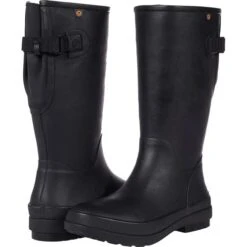 Bogs Womens Amanda II Tall Welly Boot - Black