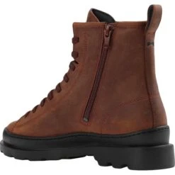 Camper Mens Brutus K300245 Leather Ankle Boots - Brown 009 -Fashion Shoe Store Camper K300245 009 3 14