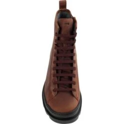 Camper Mens Brutus K300245 Leather Ankle Boots - Brown 009 -Fashion Shoe Store Camper K300245 009 4 14
