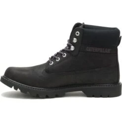 Caterpillar Mens EColorado WP Waterproof Boots - Black -Fashion Shoe Store Cat eColorado Black 3 7