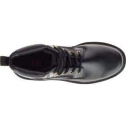 Caterpillar Mens Stickshift Wide Fit Boots - Black -Fashion Shoe Store Caterpillar Stickshift Black 6 6