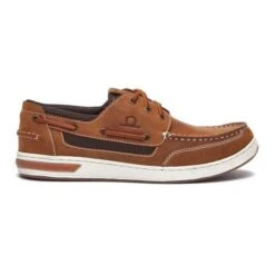 Chatham Mens Buton G2 Deck Shoes - Walnut Gum