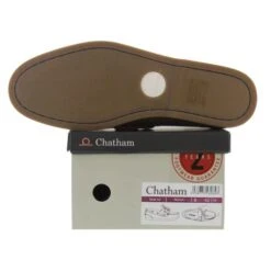 Chatham Mens Deck II G2 Leather Sailing Boat Deck Shoes - Walnut -Fashion Shoe Store Chatham DeckG2 Walnut SOLE Extra 16