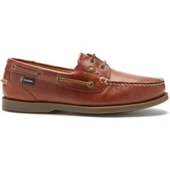 Chatham Mens Deck II G2 Leather Sailing Boat Deck Shoes - Chestnut -Fashion Shoe Store Chatham DeckIIG2 Chestnut 5 8