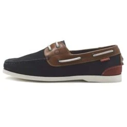 Chatham Mens Galley Ll Sailing Boat Deck Shoes - Navy Tan -Fashion Shoe Store Chatham GalleyII NavyTan 2 13