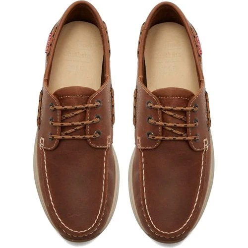 Chatham Mens Hastings Deck Shoes - Tan 4 Chatham Mens Hastings Deck Shoes - Tan - Image 2