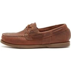 Chatham Mens Java G2 Leather Sailing Boat Deck Shoes - Walnut -Fashion Shoe Store Chatham JavaG2 Walnut 2 10