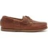 Chatham Mens Java G2 Leather Sailing Boat Deck Shoes - Walnut