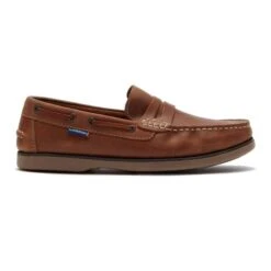 Chatham Mens Shanklin Boat Shoe - Tan
