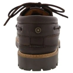 Chatham Mens Sperrin Leather Country Deck Boat Shoes - Dark Brown -Fashion Shoe Store Chatham Sperrin DarkBrown04 8