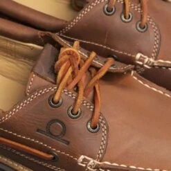 Chatham Mens Sperrin Leather Country Deck Boat Shoes - Dark Tan -Fashion Shoe Store Chatham Sperrin Tan 1 8