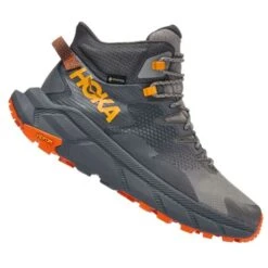 Hoka Mens Trail Code GTX Waterproof Walking Boots - Castlerock Persimmon Orange -Fashion Shoe Store CodeGTX CastlerockOrange 2824721 1