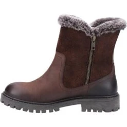 Cotswold Womens Aldestrop Waterproof Winter Boot - Chocolate -Fashion Shoe Store Cotswold Aldestrop Brown 5 5