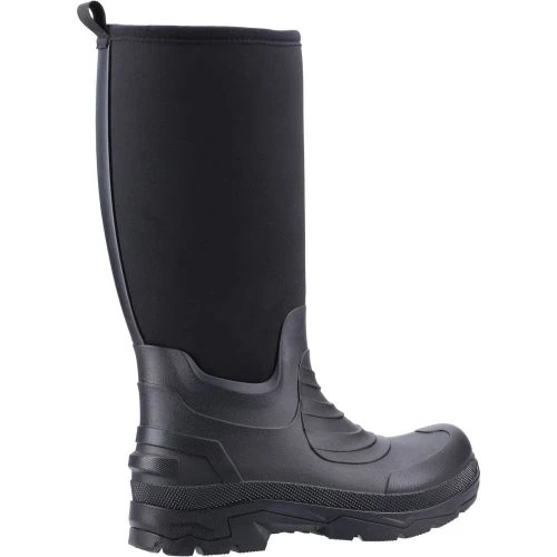 Cotswold Mens Kenwood Wellington Boots - Black 4 Cotswold Mens Kenwood Wellington Boots - Black - Image 2
