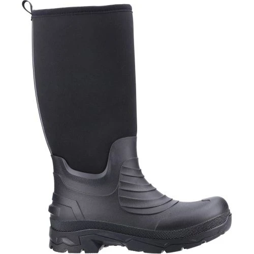 Cotswold Mens Kenwood Wellington Boots - Black 6 Cotswold Mens Kenwood Wellington Boots - Black - Image 4