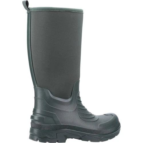 Cotswold Mens Kenwood Wellington Boots - Green 4 Cotswold Mens Kenwood Wellington Boots - Green - Image 2