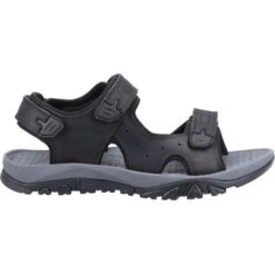 Cotswold Mens Lansdown Sandals - Black -Fashion Shoe Store Cotswold Lansdown Black 4 6