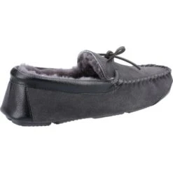 Cotswold Mens Northwood Sheepskin Slippers - Grey -Fashion Shoe Store Cotswold Northwood Grey 3 6