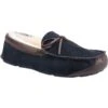Cotswold Mens Northwood Sheepskin Slippers - Navy -Fashion Shoe Store Cotswold Northwood Navy 2 6