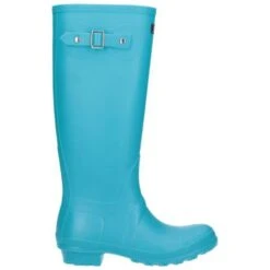 Cotswold Womens Sandringham Original Tall Wellington Boots - Turquoise -Fashion Shoe Store Cotswold Sandringham Turquoise 4 12