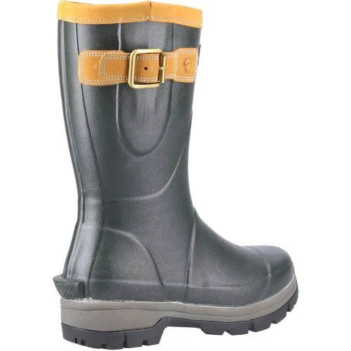 Cotswold Womens Stratus Short Wellington Boots - Green 4 Cotswold Womens Stratus Short Wellington Boots - Green - Image 2