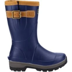 Cotswold Womens Stratus Short Wellington Boots - Navy -Fashion Shoe Store Cotswold StratusShort Navy 4 6