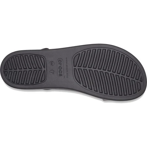 Crocs Womens Brooklyn Low Wedge Sandals - Black 8 Crocs Womens Brooklyn Low Wedge Sandals - Black - Image 6
