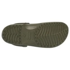 Crocs Mens Womens Classic Clog Vegan Work Shoes Sandals - Army Green -Fashion Shoe Store Crocs Classic ArmyGreen2 13