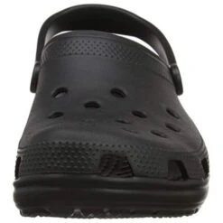 Crocs Mens Womens Classic Clog Vegan Work Shoes Sandals - Black -Fashion Shoe Store Crocs Classic Black3 13