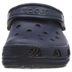 Crocs Mens Womens Classic Clog Vegan Work Shoes Sandals - Navy -Fashion Shoe Store Crocs Classic Navy2 13