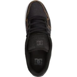 DC Mens Manteca 4 Skate Shoes - Black Denim -Fashion Shoe Store DC Manteca4 BlackDenim 4 9