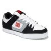 DC Mens Pure Skate Shoes - Black White Grey -Fashion Shoe Store DC Pure xkws 2 9