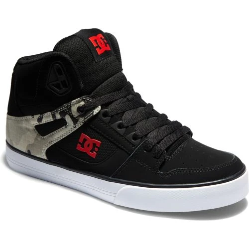 DC Mens Pure High Top Trainers - Astro Camo Black 3 DC Mens Pure High Top Trainers - Astro Camo Black