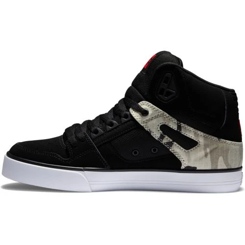 DC Mens Pure High Top Trainers - Astro Camo Black 5 DC Mens Pure High Top Trainers - Astro Camo Black - Image 3