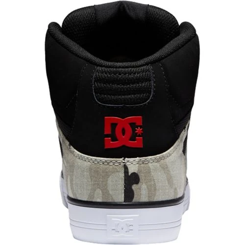 DC Mens Pure High Top Trainers - Astro Camo Black 8 DC Mens Pure High Top Trainers - Astro Camo Black - Image 6