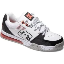 DC Mens Versatile SE Skate Shoes - White Black Blue