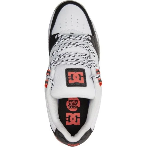DC Mens Versatile SE Skate Shoes - White Black Blue 6 DC Mens Versatile SE Skate Shoes - White Black Blue - Image 4