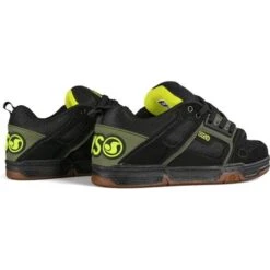 DVS Mens Comanche Skate Shoes - Black Olive Gum Nubuck -Fashion Shoe Store DVS Comance BlackOliveGum 3 14